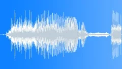Snow clumps impact on ground 08Sound Effect