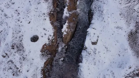 Snow countryside Stock Footage 158547665