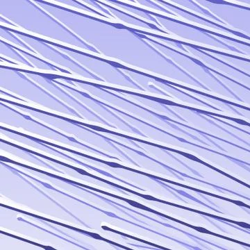 Snow covered branches Stock Illustration