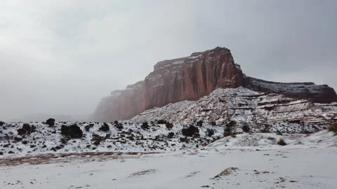 Snow Covered Desert 動画素材 139586326