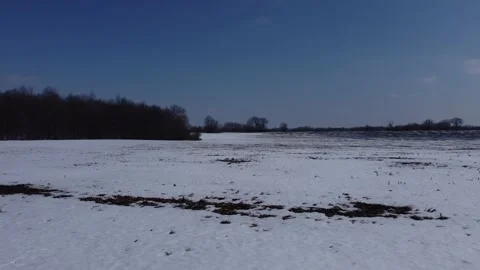 Snow covered Field Stock Footage 149759474
