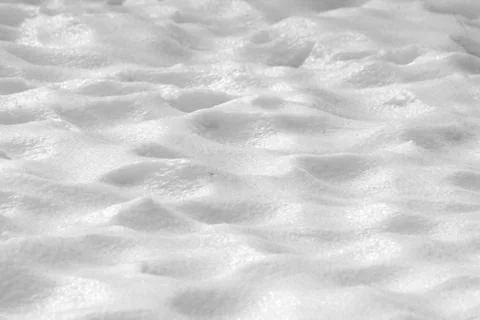 Snow covered ground background Stock Photos