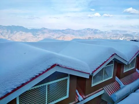Snow-covered House Stock Photos
