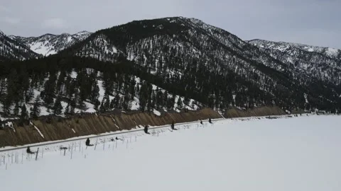 Snow-Covered Mountain 4 스톡 동영상 172610600