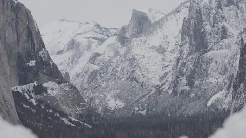 A snow covered mountain Stock Footage 155589063