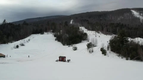 Snow-covered mountain Stock-Footage 241256187