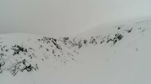 Snow covered mountains Video stock 102211903