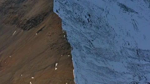 Snow covered rock Video stock 150547848