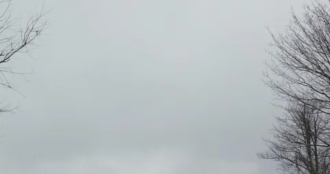 Snow-Covered Small Town During Winter - Aerial View 库存影片 88228250