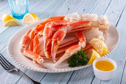 Snow Crab Clusters Foto stock