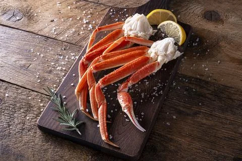 Snow Crab Clusters Foto stock