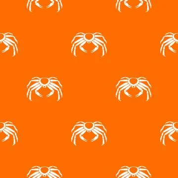 Snow crab pattern seamless イラスト素材