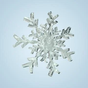 Snow crystal 11 Stock Illustration