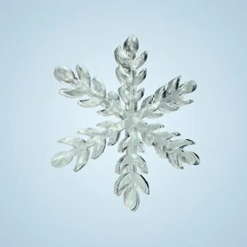Snow crystal Stock Illustration