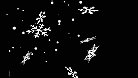 Snow crystal transition animation Video stock 141343610
