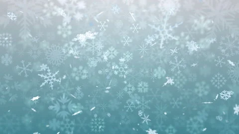 Snow crystals flakes winter 23 BM6 Stock Footage 252354190
