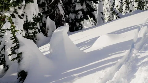Snow Curves Stock-Footage 315114829