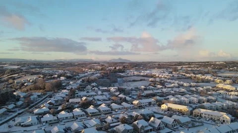 Snow day , Castlebar Stock Footage 292013133