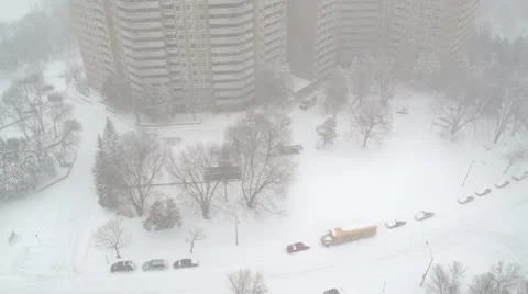 Snow Day Stock Footage 21185012