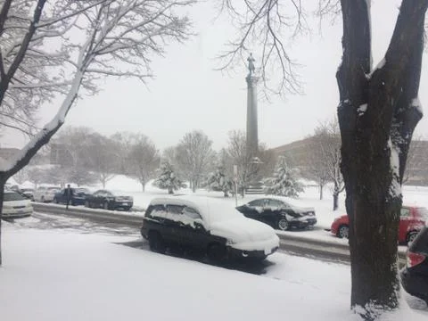 Snow Day Stock Photos