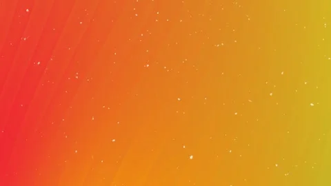 Snow Diagonal Red Orange Yellow Gradient Background with Falling White Particles Stock Footage 308628039
