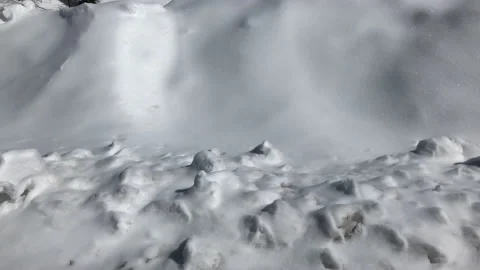 Snow Drift Video stock 156940411