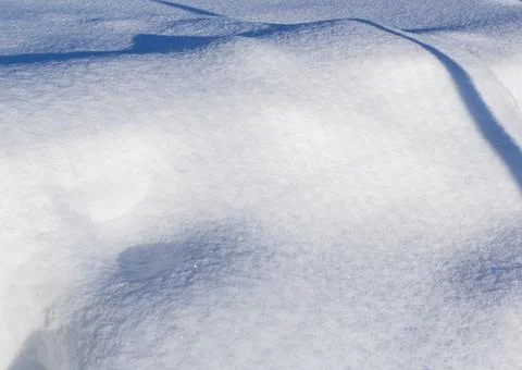 Snow drift. Stock Photos