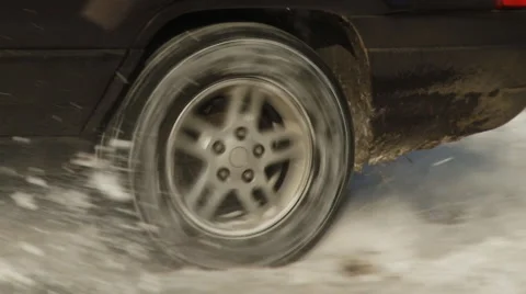 Snow Drifting 库存影片 1013966