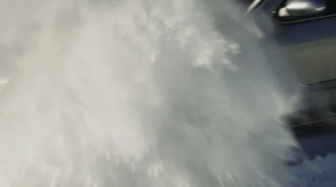 Snow Drifting 库存影片 1013998