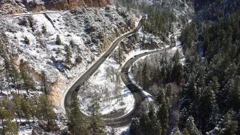 Snow Drive 스톡 동영상 201110014