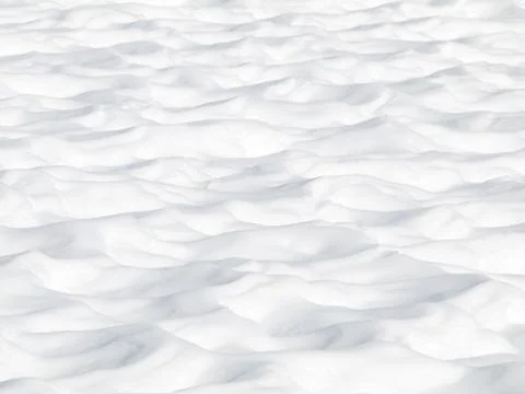 Snow dunes Foto stock