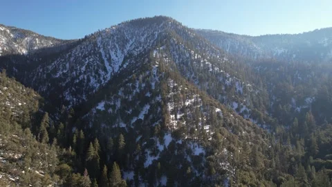 Snow dusted Mountain Ridge Stock Footage 171774633