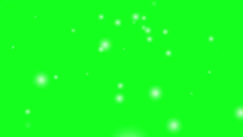 Snow Like Effect Falling on Green Background Stock Footage 320805350