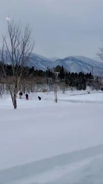 Snow everywhere Stock Photos