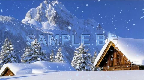 Snow fall 1 HD Stock After Effects