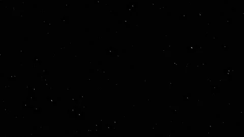 Snow fall on black background Stock Footage 144675250