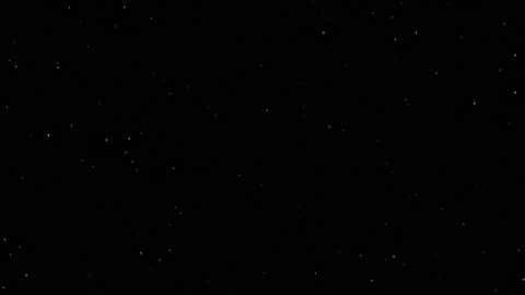 Snow fall on black background Stock Footage 144675326