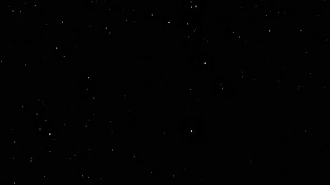 Snow fall on black background 動画素材 144675970