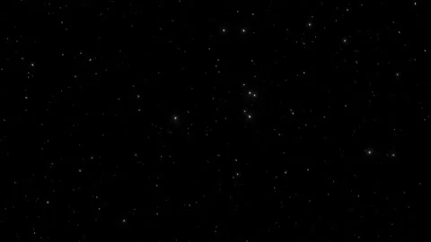 Snow fall on black background Stock Footage 144676073