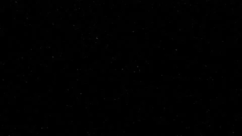 Snow fall on black background Stock Footage 144677283