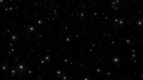 Snow fall on black background Stock Footage 144677689