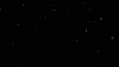 Snow fall on black background. Stock Footage 166947326