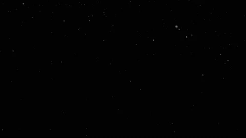 Snow fall on black background. Stock Footage 166947447