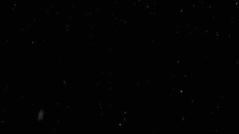 Snow fall on black background. Stock Footage 166947634
