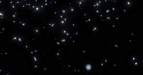 Snow fall for christmas or winter overlay Stock Footage 168048647