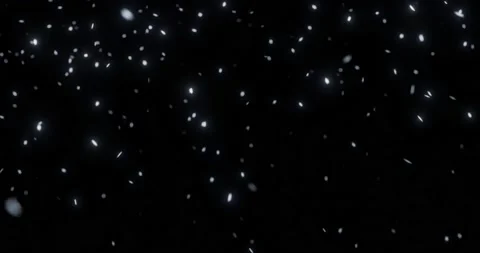 Snow fall for christmas or winter overlay Stock Footage 168048649