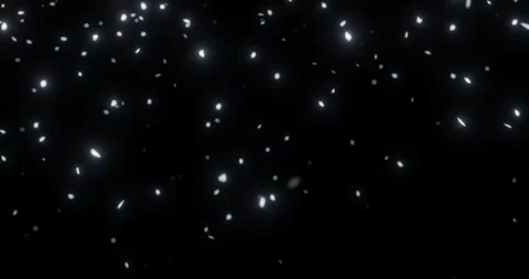 Snow fall for christmas or winter overlay Video stock 285228646