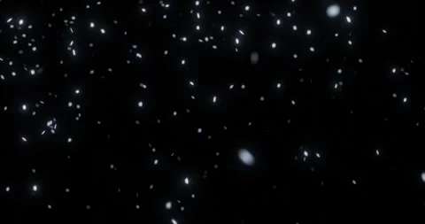Snow fall for christmas or winter overlay Stock Footage 285228651