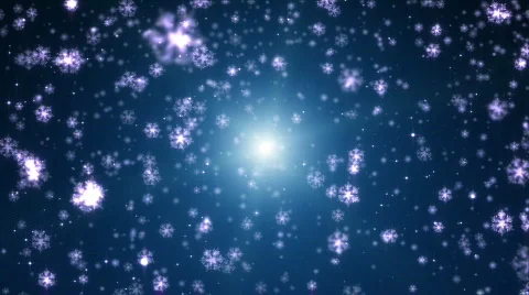 Snow fall Stock Footage
