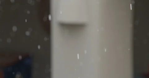 Snow fall in slow motion Stock Footage 101122577